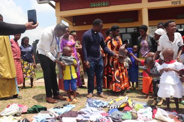 Caritas Diocese of Kabgayi participated in the ceremony of closing  ECD month (Earl Childhood Development)